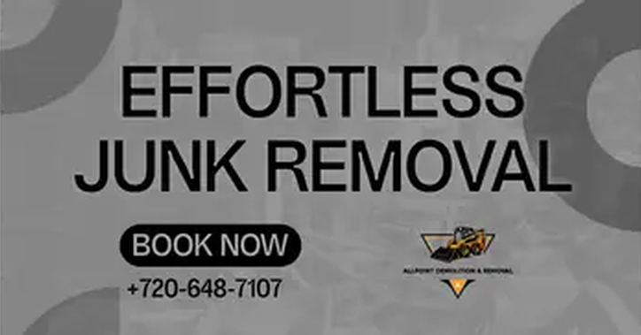 Effortless Junk Removal business card